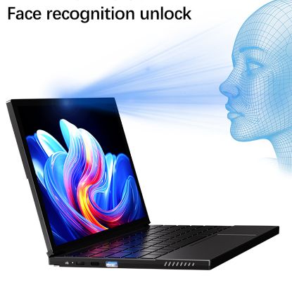 Picture of NEW 10.95Inch Face Recognition Laptop Customizable Touch screen Intel i5 1240P 16GB RAM Business SSD 1TB Laptop