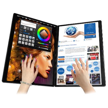 Picture of Intel dual-screen laptop AI smart strong core 10.95-inch 180° flip handwriting touch computer
