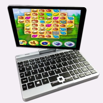 Picture of 2 in 1 8 Inch LCD Screen Touch Screen Mini Laptops computer N95 Portable 360 degree rotation Notebook PC