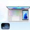 Picture of 15.6 inch dual screen laptop intel Celeron N5105 DDR4 16GB SSD 256GB Win11 small screen 7 inch touch screen laptop computer