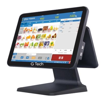Picture of Cashier 15 -inch touch screen cash register integrated machine Dining milk tea hotel supermarket fruit mother and baby