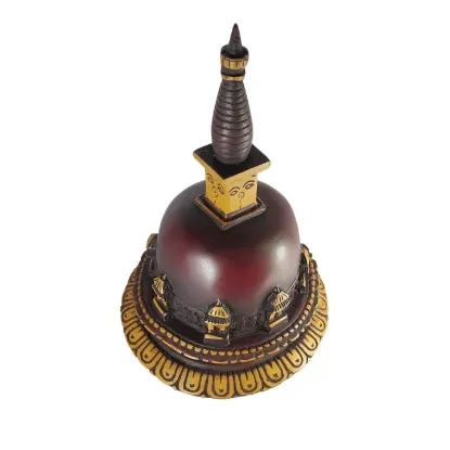 Picture of Swoyambhu Nath Mandir | Bauddha Stuppa Statue For Souvenir Decoration And Gift 18cm