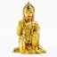 Picture of Saru Handicraft / Lord Hanuman Statue / Golden Lord Hanuman Statue / Brass / Murti