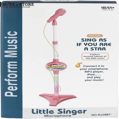 Show details for STAND KARAOKE MIKE WITH MUSIC TOYS Picture of STAND KARAOKE MIKE WITH MUSIC TOYS