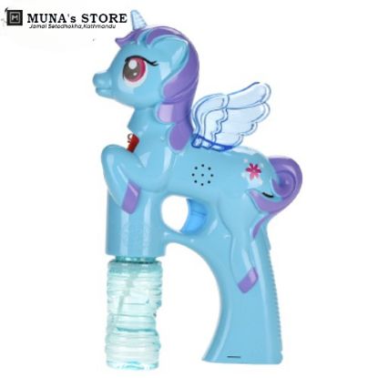 Show details for UNICORN BUBBLE WITH 2 RE-FILLER Picture of UNICORN BUBBLE WITH 2 RE-FILLER