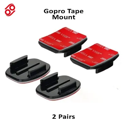 Show details for 2Pcs Flat Base Mount 3M Vhb Stickers For Gopro Hero Mount and Action Camera Picture of 2Pcs Flat Base Mount 3M Vhb Stickers For Gopro Hero Mount and Action Camera