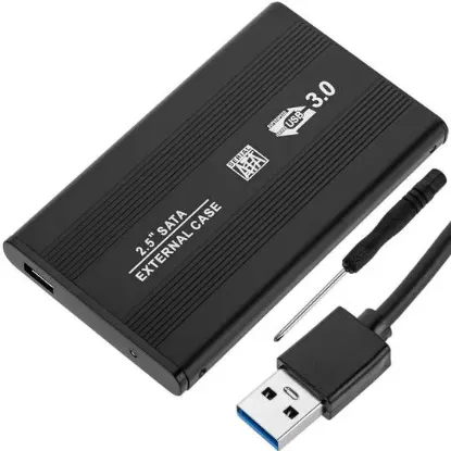 Picture of 2.5" Hard Disk Case SATA USB 3.0 HDD External Hard Drive Enclosure Alumunium Alloy