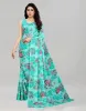 Picture of Printed Daily Wear Chiffon, Georgette Saree (Blue)