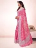 Picture of Printed Bollywood Georgette Saree (Pink)