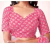 Picture of Printed Bollywood Georgette Saree (Pink)