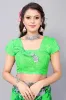 Picture of Floral Print Bollywood Georgette Saree (Green)