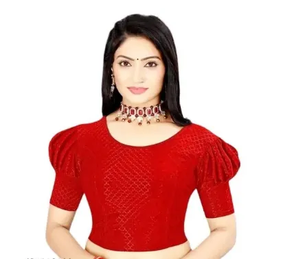 Picture of TRENDY STRETCHABLE LYCRA BLOUSE
