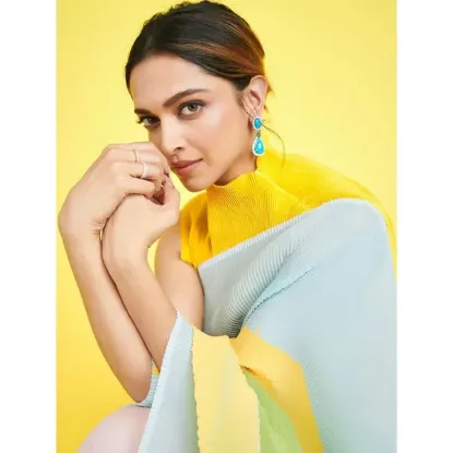 Picture of Soft Pure Georgette With Digital Print Celebrity Saree