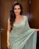 Picture of Sequinned Pure Georgette Celebrity Saree
