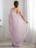 Picture of Women's Georgette Embellished Saree With Unstitched Blouse