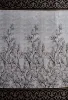 Picture of 2 Pieces Garden Panel Eyelet Polyester Door curtains - 7 Feet, Brown
