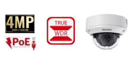 Show details for HIKVISION 4MP Motorized Vari-Focal Dome Network Camera (DS‐2CD1743G0‐IZ) Picture of HIKVISION 4MP Motorized Vari-Focal Dome Network Camera (DS‐2CD1743G0‐IZ)