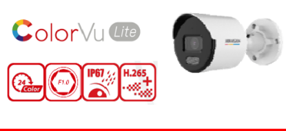Show details for HIKVISION 4MP ColorVu Lite+ Warm LED Bullet Network Camera (DS‐2CD1047G2‐L / DS‐2CD1047G2H‐LIU) Picture of HIKVISION 4MP ColorVu Lite+ Warm LED Bullet Network Camera (DS‐2CD1047G2‐L / DS‐2CD1047G2H‐LIU)