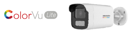 Show details for HIKVISION 4MP ColorVu Lite+ Warm LED Bullet Network Camera (DS‐2CD1T47G2‐L) Picture of HIKVISION 4MP ColorVu Lite+ Warm LED Bullet Network Camera (DS‐2CD1T47G2‐L)