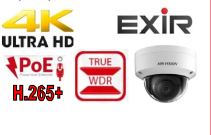 Show details for HIKVISION 4K 8MP Network Dome Camera (DS‐2CD2183G0‐I / DS‐2CD2183G0‐IU with Audio) Picture of HIKVISION 4K 8MP Network Dome Camera (DS‐2CD2183G0‐I / DS‐2CD2183G0‐IU with Audio)