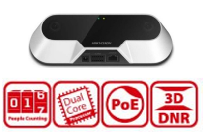 Show details for HIKVISION Dual-Lens People Counting Network Camera Picture of HIKVISION Dual-Lens People Counting Network Camera