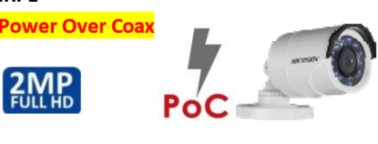 Show details for 2MP IR Bullet PoC Camera – DS-2CE16D0T-IRPE Picture of 2MP IR Bullet PoC Camera – DS-2CE16D0T-IRPE