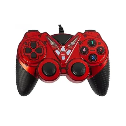 Show details for Double Shock Joystick Video Game PC Gaming Controller Gamepad Picture of Double Shock Joystick Video Game PC Gaming Controller Gamepad
