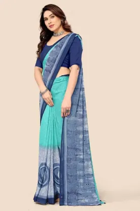 Show details for Printed Daily Wear Georgette Saree (Multicolor) Picture of Printed Daily Wear Georgette Saree (Multicolor)
