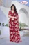 Show details for Floral Print Daily Wear Georgette Saree (Red) Picture of Floral Print Daily Wear Georgette Saree (Red)