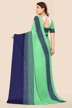 Show details for Printed Daily Wear Georgette Saree (Multicolor) Picture of Printed Daily Wear Georgette Saree (Multicolor)