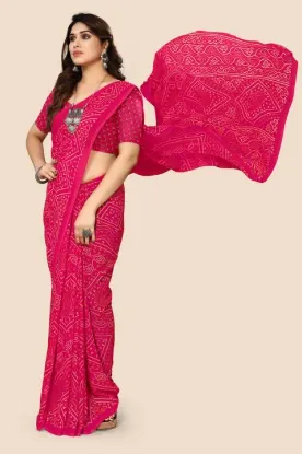 Show details for Floral Print Daily Wear Georgette Saree Picture of Floral Print Daily Wear Georgette Saree