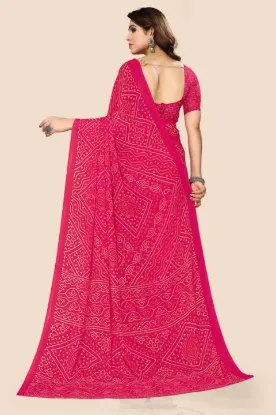Show details for Floral Print Daily Wear Georgette Saree Picture of Floral Print Daily Wear Georgette Saree
