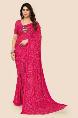 Show details for Floral Print Daily Wear Georgette Saree Picture of Floral Print Daily Wear Georgette Saree