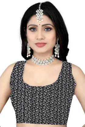 Show details for Printed Daily Wear Georgette Saree (Blue) Picture of Printed Daily Wear Georgette Saree (Blue)