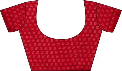 Show details for Printed Daily Wear Georgette Saree (Red) Picture of Printed Daily Wear Georgette Saree (Red)