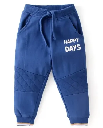 Picture of 100% Cotton Knit Full Sleeves Snowflakes Printed Sweatshirt with Lounge Pant Set - Multicolour