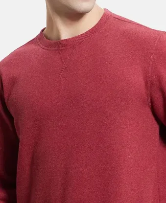 Picture of Jockey Men's Super Combed Cotton Rich Fleece Fabric Sweatshirt with Stay Warm Treatment