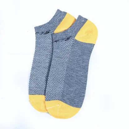 Show details for Pack Of 4 Black /Grey /White /Blue Sports Cotton Ankle Socks For Men-A2306 Picture of Pack Of 4 Black /Grey /White /Blue Sports Cotton Ankle Socks For Men-A2306