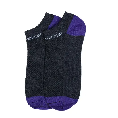 Show details for Pack Of 4 Black /Grey /White /Blue Sports Cotton Ankle Socks For Men-A2306 Picture of Pack Of 4 Black /Grey /White /Blue Sports Cotton Ankle Socks For Men-A2306