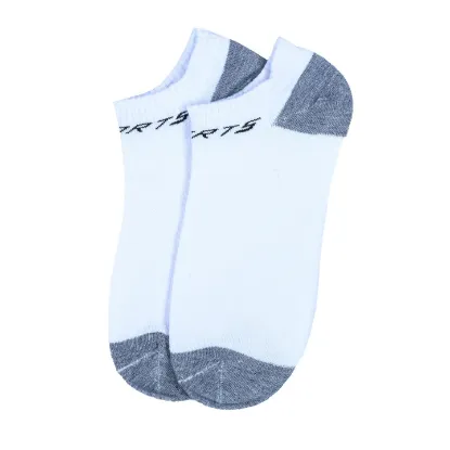Show details for Pack Of 4 Black /Grey /White /Blue Sports Cotton Ankle Socks For Men-A2306 Picture of Pack Of 4 Black /Grey /White /Blue Sports Cotton Ankle Socks For Men-A2306