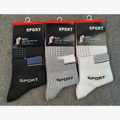 Show details for New Arrivals Pack of 3 Pairs of Cotton Sports Ankle Socks For Men Picture of New Arrivals Pack of 3 Pairs of Cotton Sports Ankle Socks For Men