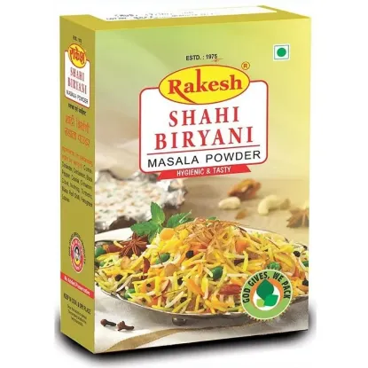 Show details for Rakesh Shahi Biryani Masala powder -50g Picture of Rakesh Shahi Biryani Masala powder -50g