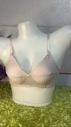 Show details for Women cotton non padded TT elegence Pihli bra. Picture of Women cotton non padded TT elegence Pihli bra.