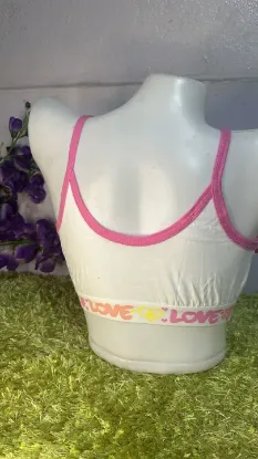 Show details for Women cotton non Padded TT elegence Peace Bra. Picture of Women cotton non Padded TT elegence Peace Bra.