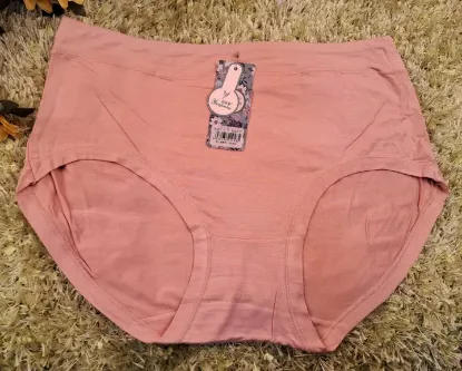 Show details for New Arrivals Plus Size/ Big Size High Waist Lycra Cotton Panty For Women Picture of New Arrivals Plus Size/ Big Size High Waist Lycra Cotton Panty For Women