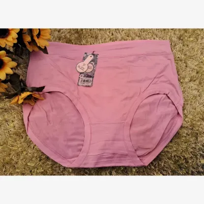 Show details for New Arrivals Plus Size/ Big Size High Waist Lycra Cotton Panty For Women Picture of New Arrivals Plus Size/ Big Size High Waist Lycra Cotton Panty For Women