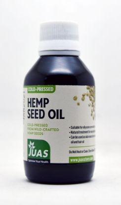 Show details for Juas Cold Pressed Hemp Seed Oil 120ml Picture of Juas Cold Pressed Hemp Seed Oil 120ml