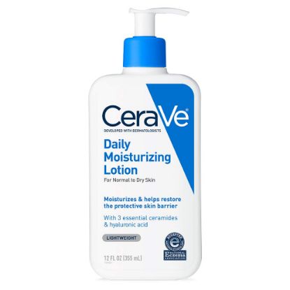 Show details for CeraVe Daily Moisturizing Lotion for Dry Skin | Body Lotion & Facial Moisturizer with Hyaluronic Acid and Ceramides | 12 Ounce 355ml Picture of CeraVe Daily Moisturizing Lotion for Dry Skin | Body Lotion & Facial Moisturizer with Hyaluronic Acid and Ceramides | 12 Ounce 355ml