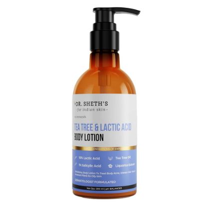 Show details for Dr. Sheth’s Tea Tree & Lactic Acid Body Lotion 200ml Picture of Dr. Sheth’s Tea Tree & Lactic Acid Body Lotion 200ml