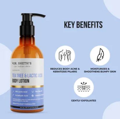 Show details for Dr. Sheth’s Tea Tree & Lactic Acid Body Lotion 200ml Picture of Dr. Sheth’s Tea Tree & Lactic Acid Body Lotion 200ml